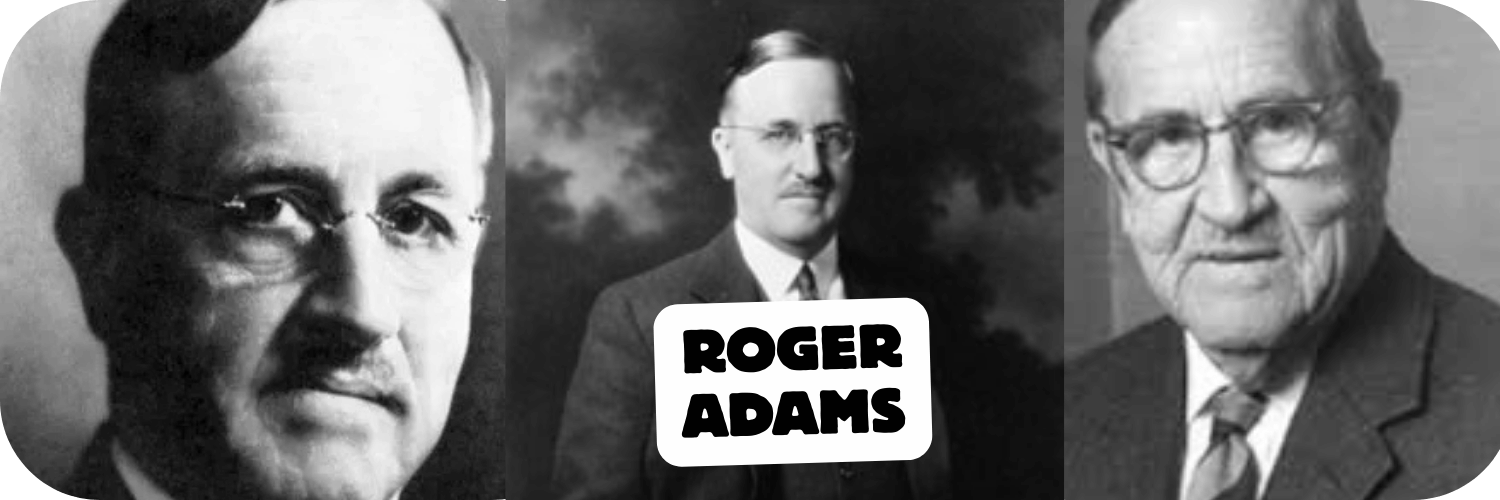 Portrait de Roger Adams ou représentation historique de la découverte du CBD